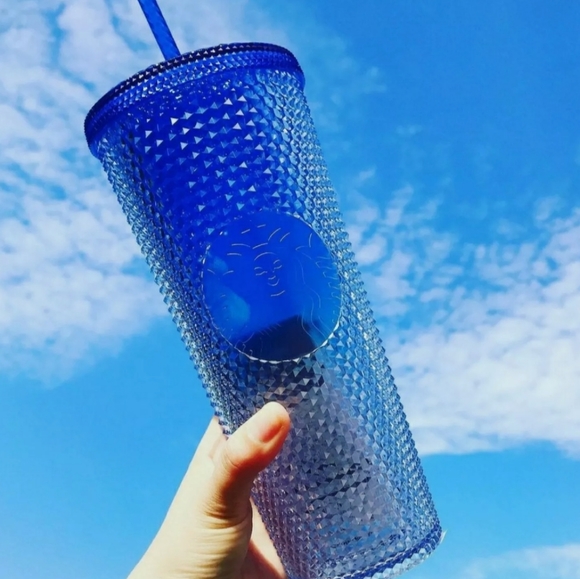 Starbucks Other - Starbucks Korea Shine Blue Tumbler